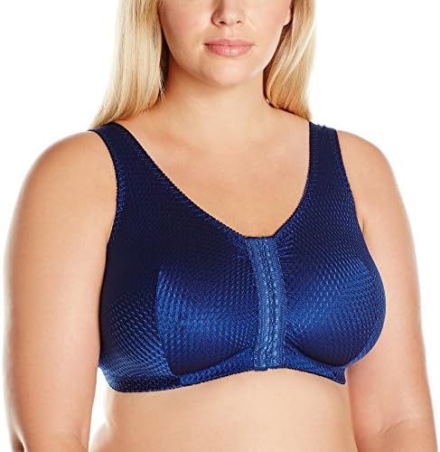 LEADING LADY Women's Zig Zag Weave Front Closure Bra Bra