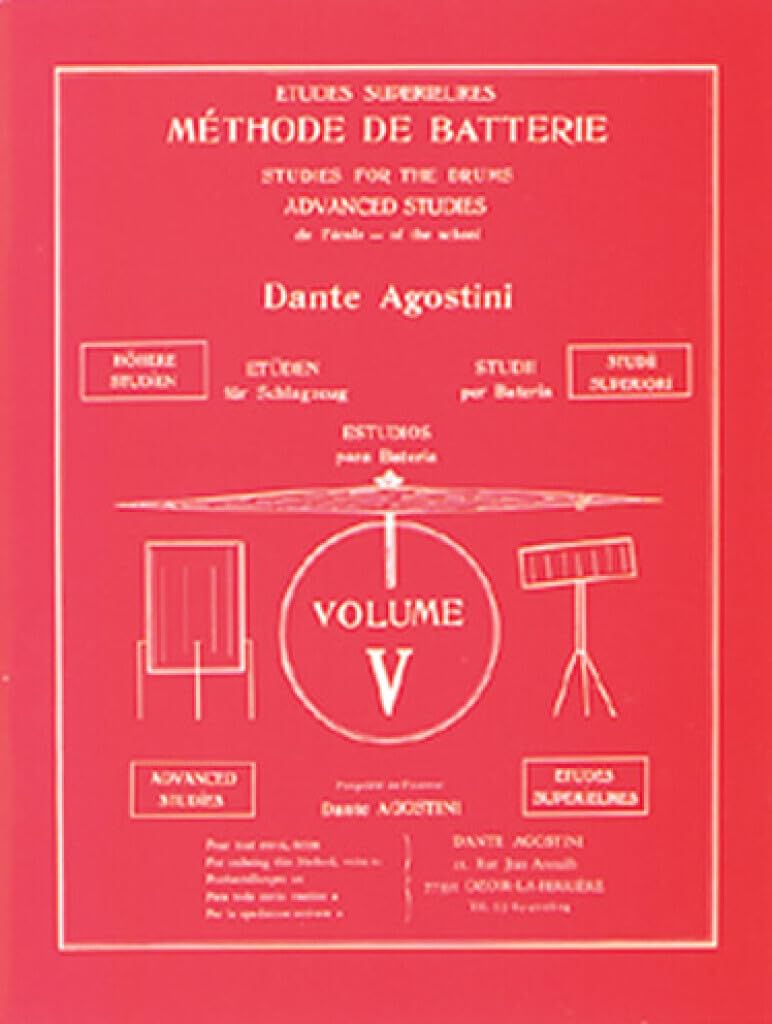 Méthode De Batterie Volume 5 (Drum Method and Studies)