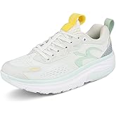 G-DEFY Mehalef Women’s Cross Trainer Shoe | Heel Support | VersoShock Technology for Pain Associated with Prolonged Standing or Walking | Arch Support | Diabetic Shoes | Wide Shoes | Free Orthotic