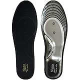 [NANOSOL] Air Cushion Foot Health Arch Support Foot Massage : Dark Grey [Women Size (US 5-8)] / Functional Shoe Insole