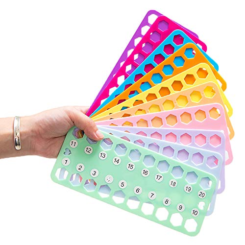 image for Hyamass 10pcs Embroidery Floss Organizer Cross Stitch Thread Holder St