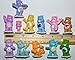 Care Bears Cupcake Topper Birthday Party Decorations Set of 12 Figures with Share Bear, Wonderheart Bear, Grumpy Bear, Wish Bear and Many More!