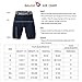 Baleaf Men's 9 Inches Compression Shorts Workout Sports Tights Side Pocketed Basketball Shorts 2 Pack