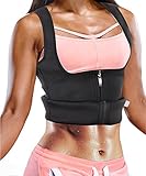 Ursexyly Waist Trainer Sauna Suit Vest Hot Sweat Shaper Promotes Workout Heat dissipation