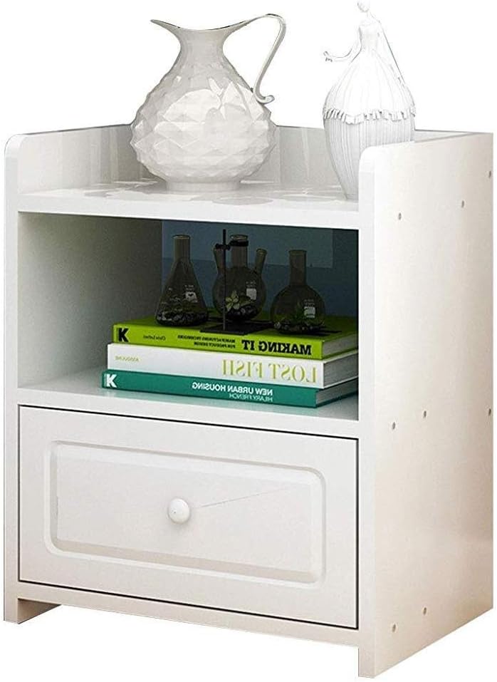 Gabinete de almacenamiento de madera, organizador de estantería