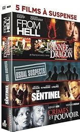 5 Films À Suspense : From Hell + L'année Du Dragon + Usual Suspects + The Sentinel + Crimes Et Pouvoir - Pack