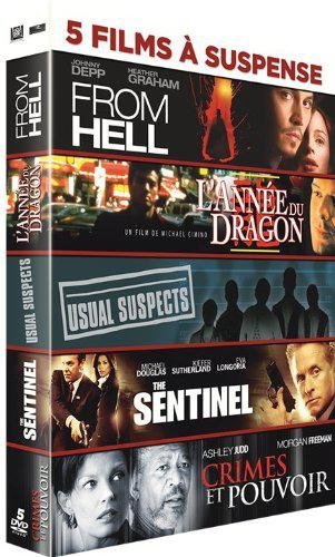 5 Films À Suspense : From Hell + L'année Du Dragon + Usual Suspects + The Sentinel + Crimes Et Pouvoir - Pack