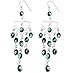 20.98 Cts Natural Labradorite 925 Silver Plated Handmade Dangle Earrings For Women, Birthstone Dangle Earrings Jewelry Gifts For Her Wife Women Girfriend