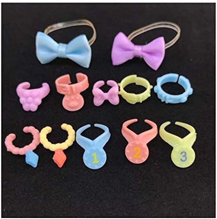 (Cat not Included) lps Accessories 4pcs Random lps Collars Necklace Bows Random for lps Short Hair Cat Great Dane Coker Spaneil