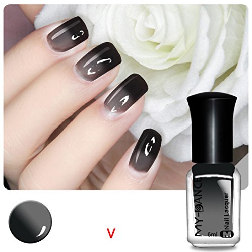 Chameleon Nail Polish, Leewa@ 6ML Temperature Color Changing Nail Polish (S) Chameleon Nail Polish, Leewa@ 6ML Temperature Color Changing Nail Polish (S)