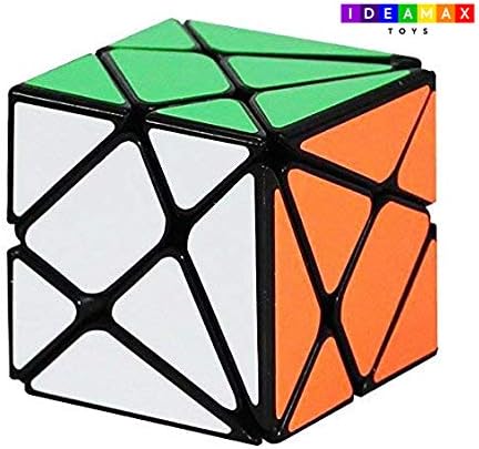 VIHAAN 3X3 Axis Cube, Magic Cube, Twisty Puzzle Toy, Cube Game (Multicolor)