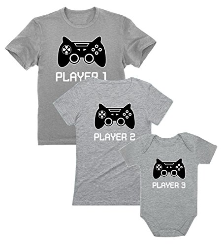 dad and son gamer shirts