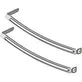 DC61-02627A Dryer Moisture Sensor Plate Bar for Samsung Replacement Part (2Pcs)