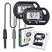 Aquarium Thermometer, RISEPRO® 2 Pack Digital Water Thermometer for Fish Tank Aquarium Marine Temperature Vivarium Reptile Terrarium
