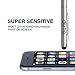 Stylus Pen, DHTS 10 Pcs 2 in 1 Slim Stylus, Ballpoint Pen for Universal Touch Screens Devices, iPhone 7, iPhone 6 Plus, iPad, Tablets, Samsung , 10 Color