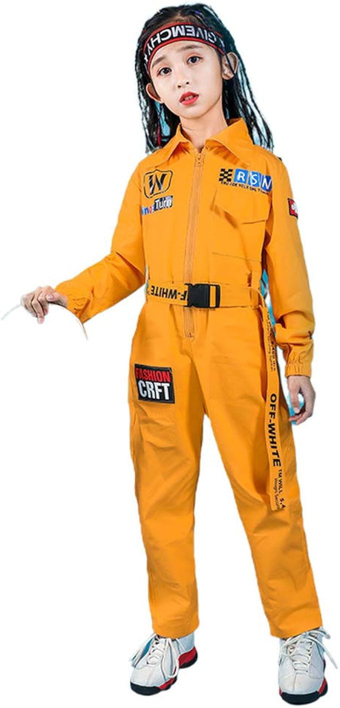 Amazon K Pop サロペット キッズ 男の子 韓国 子供服 演出服 つなぎ Hiphop 女の子 長袖 子供 作業服 ジャズダンス衣装 舞台衣装 オーバーオール ステージ衣装 演出服 応援団 練習着 キッズダンス衣装 アンサンブル 通販