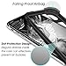 iPhone X Case, DAUPIN iPhone X Premium TPU Hard PC Clear Back Wireless Charging Shock Absorbing Case for Apple iPhone X 5.8 inch (2017 Release) - Black