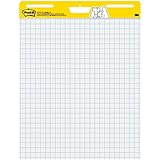 Post-it Super Sticky Easel Pad, 25 x 30 Inches, 30 Sheets/Pad, 2 Pads (560), Large White Grid Premium Self Stick Flip Chart Paper, Super Sticking Power