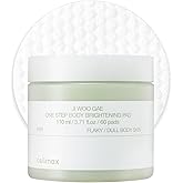 celimax ONE STEP Body Brightening Pad | with Green Tea & White Truffle, for Underarm, Knee & Elbow, Gentle Exfoliating & Hydrating Body Scrub, 110ml (60 pads)