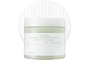 celimax ONE STEP Body Brightening Pad | with Green Tea & White Truffle, for Underarm, Knee & Elbow, Gentle Exfoliating & Hydrating Body Scrub, 110ml (60 pads)