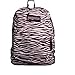 JanSport SuperBreak Backpack - Durable, Lightweight Premium Backpack - Black/White Zebra Strip