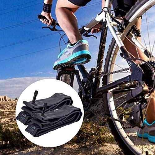 OUTFANDIA Inner Tubes, 2 Pcs 26" x1.9/1.95/2.10/2.125 Schrader Valve (32mm) BMX Bicycle Inner Tubes, Bike Tube for Children & Adults