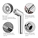 Anza Bidet Sprayer for Toilet, Pressure Control Handheld Cloth Diaper Sprayer, Stainless Steel Hose Bidet for Feminine Wash (Chrome)