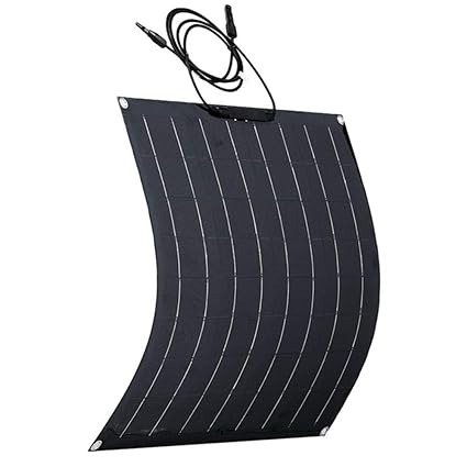 Kitechildhrrd Flexibles Solarmodul Solarpanel Monokristallin Solarzelle Solarladegerät Solar Photovoltaik Panel Camping Solar