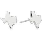 Sterling Silver Texas Post Stud Earrings