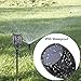 Solar Torch Lights Upgraded, Waterproof Flickering Flame Torch Light Dancing Flames Landscape Decoration Lighting Dusk to Dawn Auto On/Off Security Path Light for Garden Patio Deck Yard