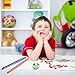 Sunshane 6 Pack 24 Blocks Magic Snake Cube, Mini Snake Speed Cubes, Twist Puzzle Toys for Kids Party Bag Fillers, Party Favours, Random Color