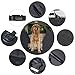 Pet Seat Covers for Car, Vitalismo Dog Car Seat Hammock Convertible Waterproof Mat Padded  Scratch Proof Machine Washable Nonslip for Cars Trucks and SUV- Black