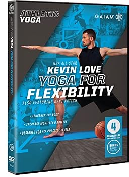 DVD Gaiam Athletic Yoga: Yoga for Flexibility with Kevin Love Book