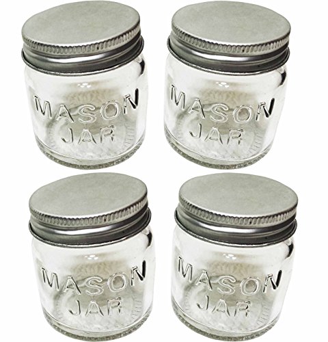 Cooking Concepts Mini Storage Jar with Lids - 2 Pack Mini 