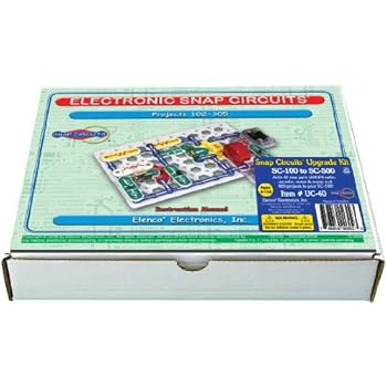 Amazon.com: Snap Circuits UC-40 Upgrade Kit SC-100 to SC-500: Toys & Games