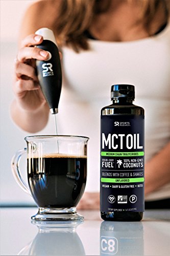 image for Sports Research Premium MCT Oil derived only from Non-GMO Coconuts - 1