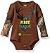John Deere Baby Boys' Bodysuit, Brown, 3-6 Months