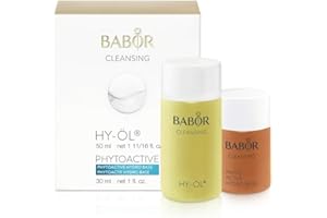 Babor Cleansing Set for Women – HY-OL (1.6 oz) & Phytoactive Hydro Base (1 oz), 2 Pc