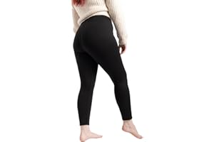 Just Cozy Leggings for Women Fur Lined Leggings Fleece Lined Leggings Women Winter Leggings Black Leggings