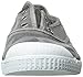 Cienta Kids Canvas Slip On Sneakers For Girls and Boys - Grey, 32 EU (1.5 M US Little Kid)