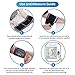 Blood Pressure Monitor Upper Arm FDA Approved, Fully Automatic Digital BP Machine Home Use with Large LCD Display, 2 Users Modes, 4*AA Batteries