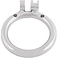 TERNENCE Stainless Chastity Device Base Ring Male Cock Cage Spares H045 (1.77 inch / 45mm)