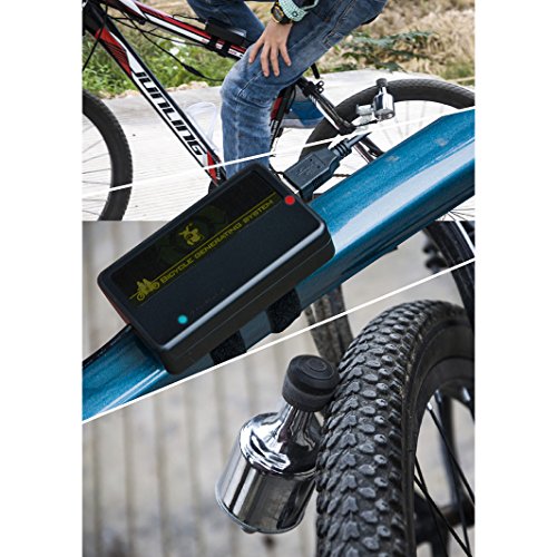 ZJEGO Dynamo Bicycle Rechargeable Battery USB Generator Charger Kit