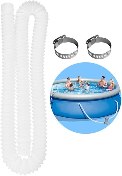 manguera de repuesto para piscinas manguera de repuesto de 1 25 pulgadas de diametro para piscinas sobre el suelo facil de instalar manguera de