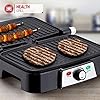 NETTA-Panini-Maker-Health-Grill-Sandwich-Toaster-Panini-Press-2-Slice-Non-Stick-Grill-Plates-1500W-Stainless-Steel NETTA Panini Maker & Health Grill - Sandwich Toaster, Panini Press - 2 Slice Non-Stick Grill Plates – Built-In Fat Tray…