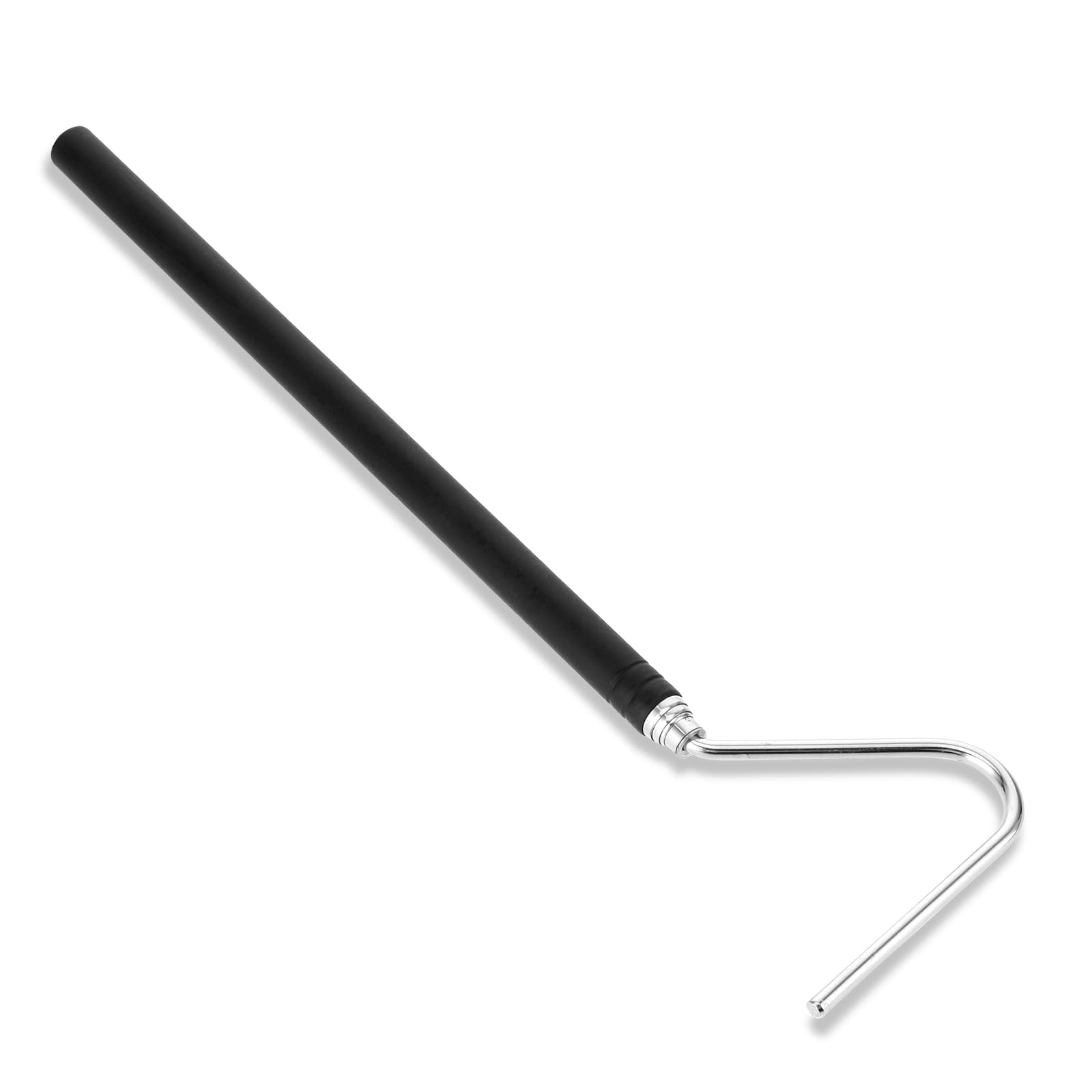 YQQYG Snake Hook 40 Inch, Retractable Snake Grappling Hook, Extensible Pet Snake Pick-Up Tool, Stainless Steel Snake Hook Accessories for Ball Python