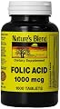 Folic Acid 1000 mcg 1,000 mcg 1000 Tabs