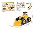 Tevelo Take Apart 3 On 1 Construction Vehicle Toy Models (55 Pcs): Bulldozer, Road Roller, Snow Plow STEM Learning Toy, Boost Eng. Skills, Creativity and Complex Thinking. W/Tools. Ages 3+