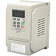 3HP 2.2kW AC 220V Single-phase VFD Drive Inverter Single to 3 Phase Professional Variable Frequency Drive Speed Controller AT1-2200X for 3-phase 2.2kW AC Motor