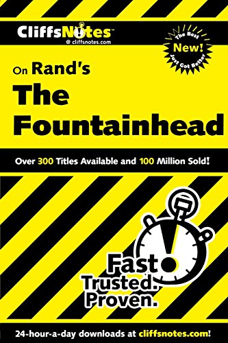 CliffsNotes on Rand's The Fountainhead (CliffsNotes on Literature)